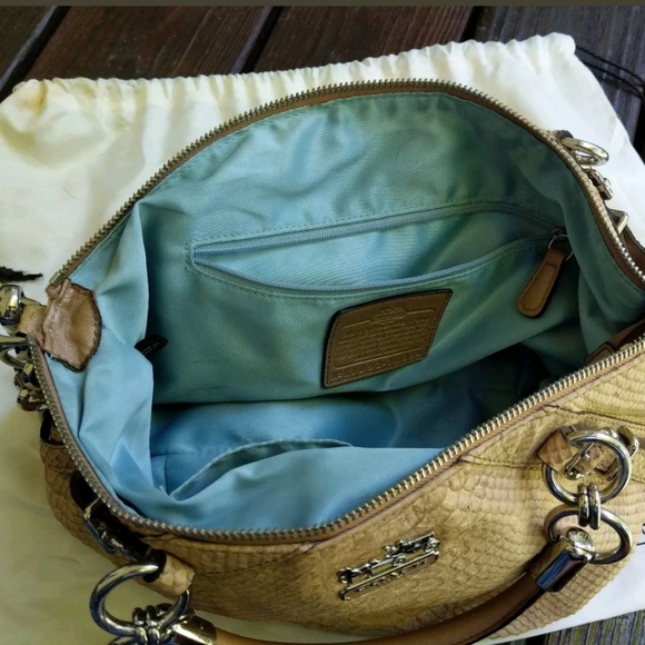 Coach python skin purse - Picture 3 of 5